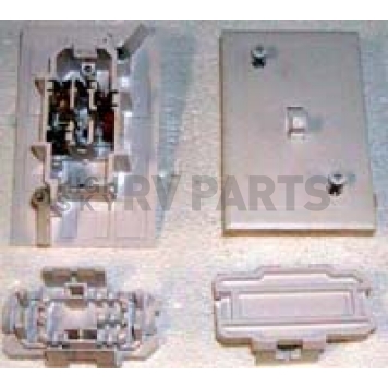 Switch 110 Volt T&B White - 500913-03