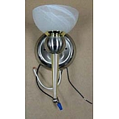 Lounge Wall Light Brass/Nickel - 511801