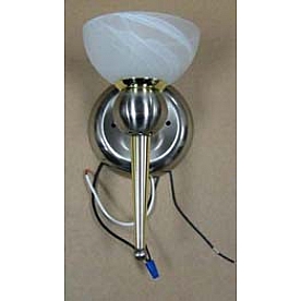 Lounge Wall Light Brass/Nickel - 511801