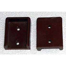 Brown Plastic End Cap for FWD Header - 200003