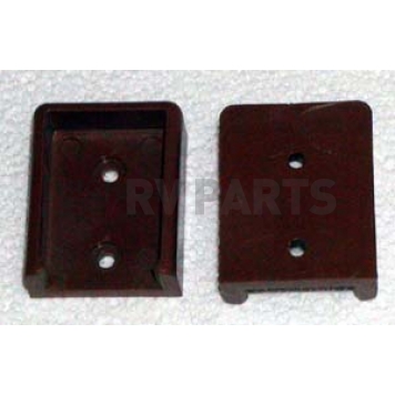 Brown Plastic End Cap for FWD Header - 200003