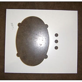 Lavatory Counter Top with Sink Cut-out - 801385