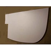 Refrigerator Wall Panel Laminated 28' SS - 801424-07