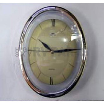 Quartz Clock with Gold Trim - 381507