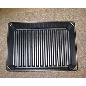 Drawer Plastic Storage Black Bin - 201016