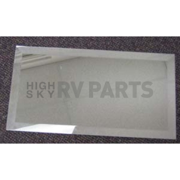 Glass Beveled Safety 11.62 inch x 22.12 inch - 372210-24