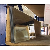 Glass beveled safety