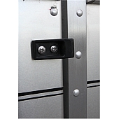 Hold Back for Main Door Plastic Black - 201056