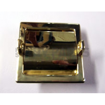 Toilet Paper Holder with Hood Brass 381275 NLA