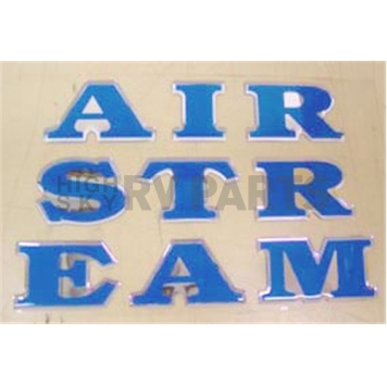 Airstream Letter Set Blue/Silver - 385846-01
