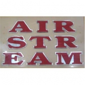 Airstream Letter Set Burgundy - 385846-02