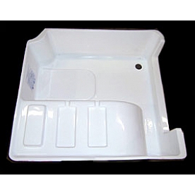 Base Shower Fiberglass White - 203444-01