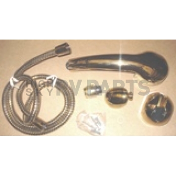 Shower Handle Set Polished Brass - 601359