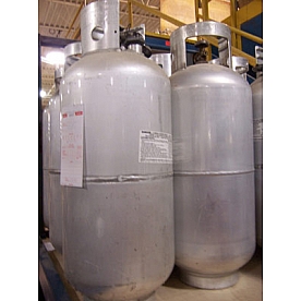 LP Bottle Aluminum Vertical 40 Lbs Capacity CSA