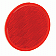 Red Reflector 3 inch Diameter Adhesive Backing 106088