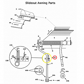 Locking Standoff Assembly - 255024