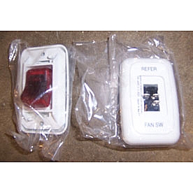 Refrigerator Fan Switch White 511836-10