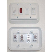 Switch Body 4 Gang White 510868-03