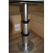 Table Pedestal Telescoping Aluminum - 382073-01