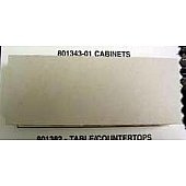 Laminate white Suede/Shelf liner 18 mm - 801382