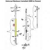 Awning Bright Main Arm Tube Only - 216200
