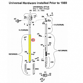 88 Main Arm Tube Only - 216100