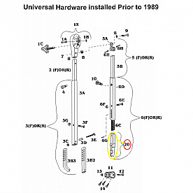 Bright Claw And Bar Assembly With Pin - 218611 