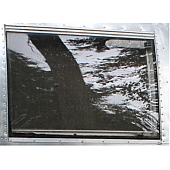 39 x 20.5 inch Airstream Window Side Curved NLA
