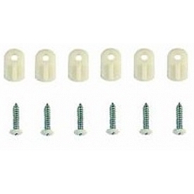 Airstream Window Screen Clip with Screws - Set of 6 - 231154