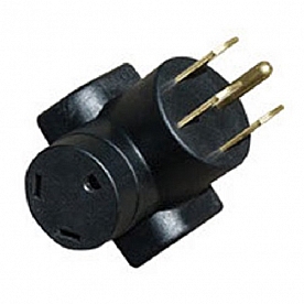 AP Products RV Power Cord Adapter 50 Amp Plug x 30 Amp Receptacle - 16-00583