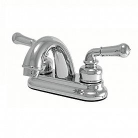 Averen Relaqua Faucet 2 Teapot Handle Chrome Plastic for Lavatory AL-B210C
