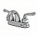 Averen Relaqua Faucet 2 Teapot Handle Chrome Plastic for Lavatory AL-B210C