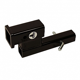 Blue Ox 2 inch Trailer Hitch Receiver Tube Adapter - 4 inch Drop/ Rise - 6-1/4 inch Length - BX88129