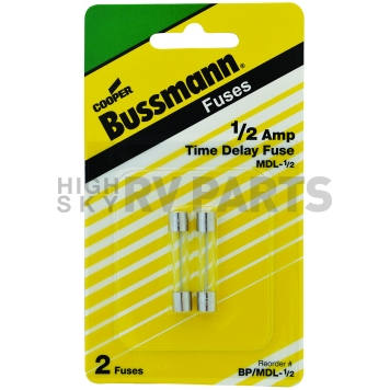 Bussman MDL Time-Delay Fuse Glass Tube 30 Amp  - Pack of 2