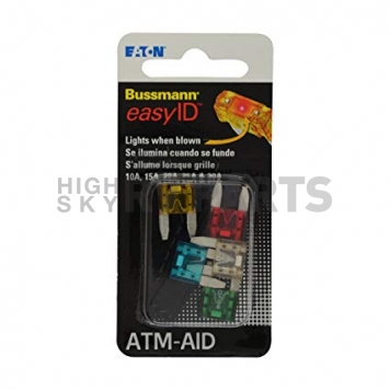 Bussman Fuse Assortment ATM Blade Type - Pack of 5