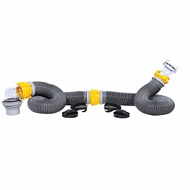  Camco Sewer Hose 20' Length - with Lug And Bayonet Fittings - 39659