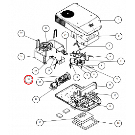 Coleman Mach Air Conditioner Blower Wheel - 1472A1191