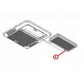 Coleman Mach Air Conditioner Ceiling Assembly Grille - 8330-3951