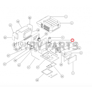 Coleman Mach Air Conditioner Compressor - 1450A2029