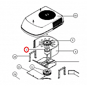 Coleman Mach Air Conditioner Condenser Fan Motor - 1468-3099