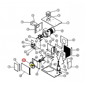 Coleman Mach Air Conditioner Evaporator Fan - 1472A5011
