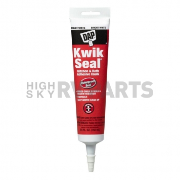 Dap Caulk Sealant Kwik Seal White 5-1/2 oz. Paintable
