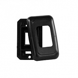 Diamond Group Blank Switch Cover - Black - 1 Per Card - DGU315VP