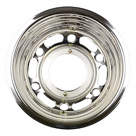 Dicor Corp. Wheel Simulator Axle Cover Stainless Steel Front - SHSF1608-FAS