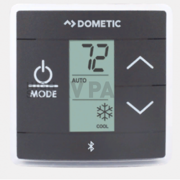 Dometic Digital Wall Thermostat Black - Cool/ Furnace/ Heat Strip/ Heat Pump - 3316250.712