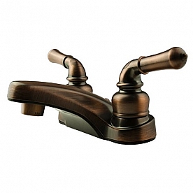 Dura Faucet Classical Series 2 Teapot Handle Bronze Plastic for Lavatory DF-PL700C-ORB
