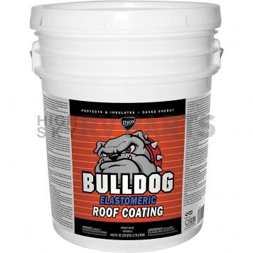 Dyco Bulldog RV Elastomeric Roof Coating White 5 Gallon