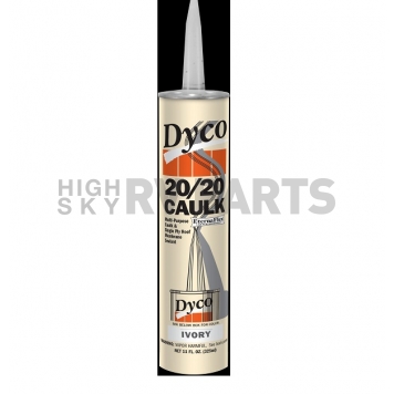 Dyco Paints Caulk Sealant 11 oz. Ivory