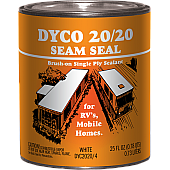 Dyco Paints Caulk Sealant SEAM SEAL Paintable White 1 Quart