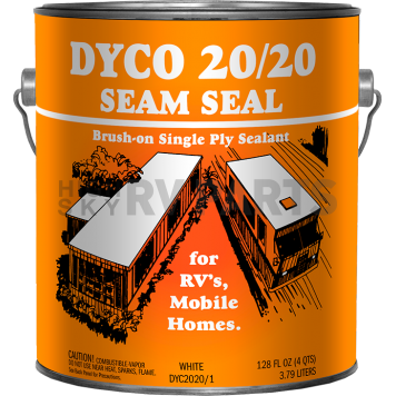 Dyco Paints Caulk Sealant White 1 Gallon Paintable